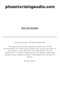 Mobile Screenshot of phoenixrisingaudio.com